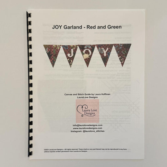 Stitch Guide: JOY Garland