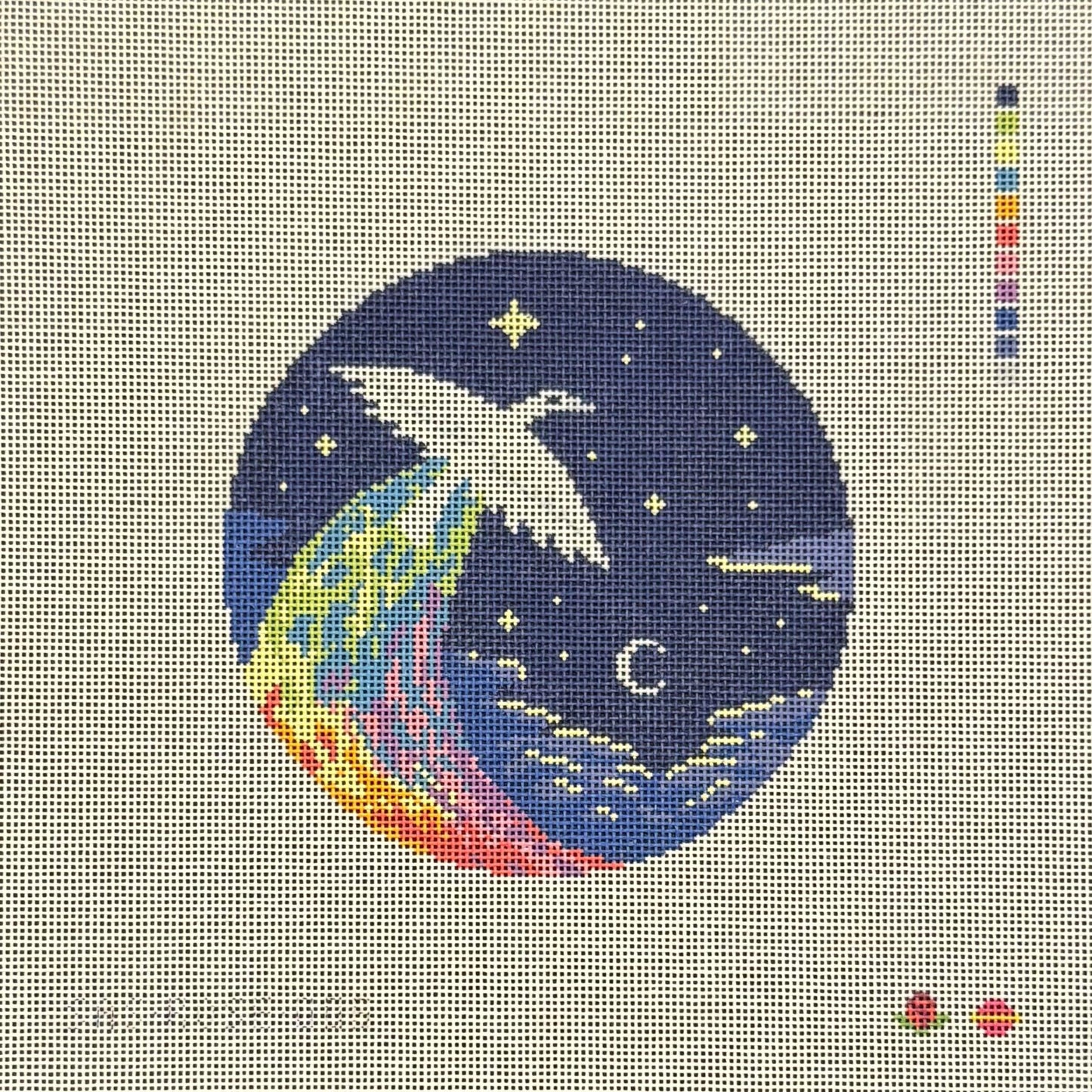 Night Bird (by Saturnalia Stitching)