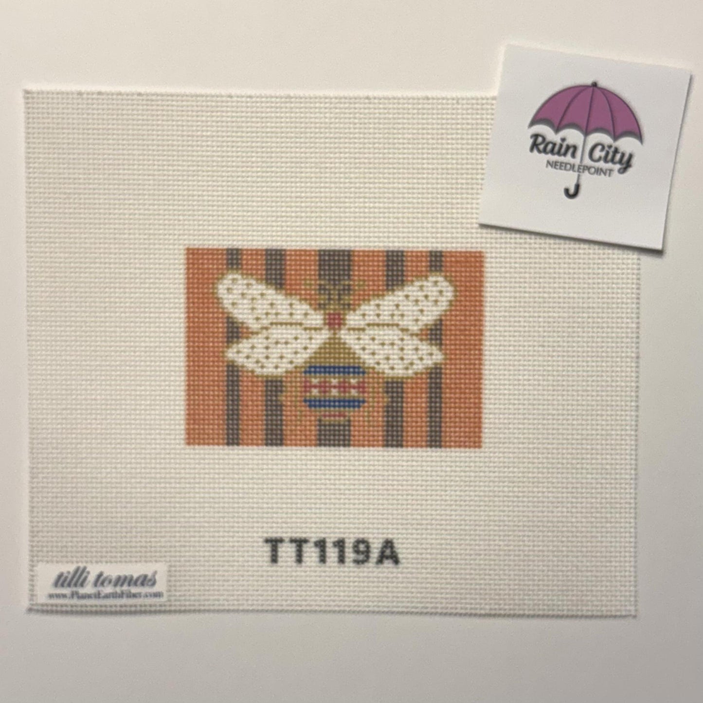 Bee w/ Orange Background (by Misty Morrow/Tilli Tomas)