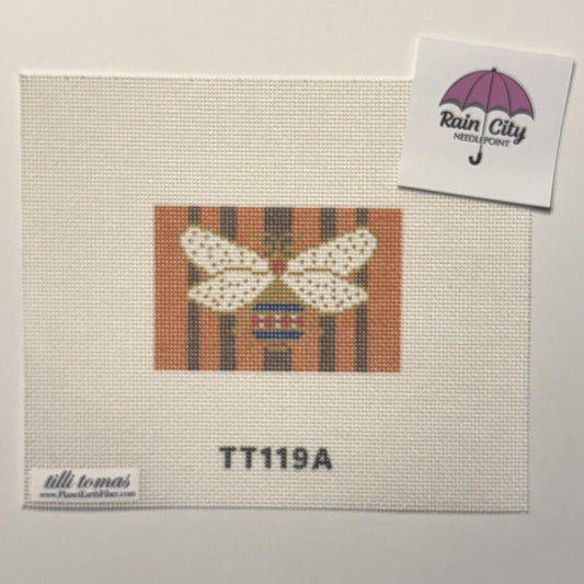 Bee w/ Orange Background (by Misty Morrow/Tilli Tomas)