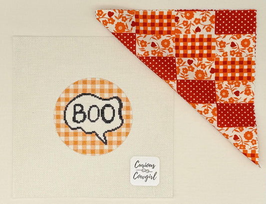 Halloween Gingham Boo (by Curious Cowgirl) H-1