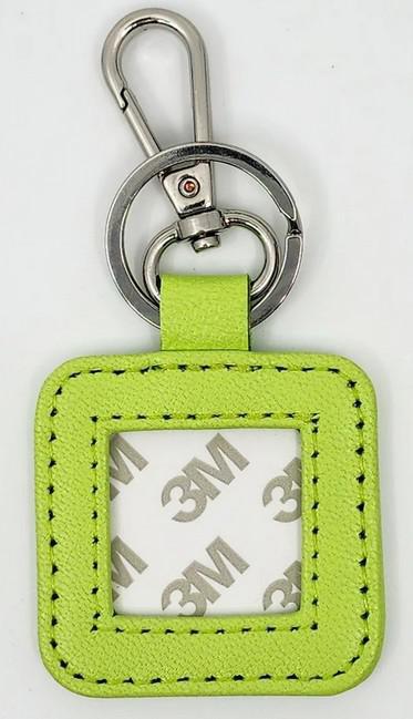 Leather Self-Finishing Key Fob