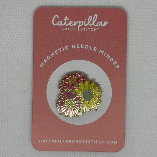 Flowers needle minder