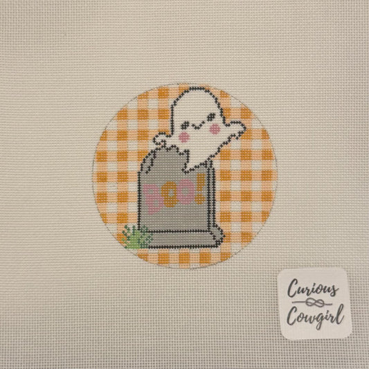 Halloween Ghost and Grave