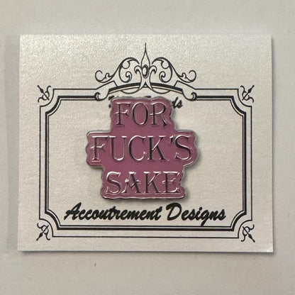 For F**k's Sake needle minder