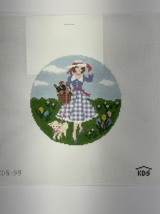 Betty Loves Easter (by The Gingham Stitchery)  KDS-59