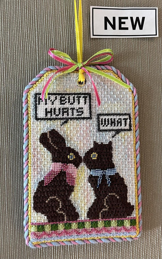 Chocolate Bunny Tag (by Sew Much Fun)
