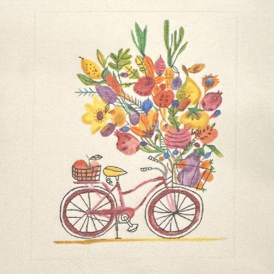 Bicycle w/ Flowers (by Kate Dickerson)