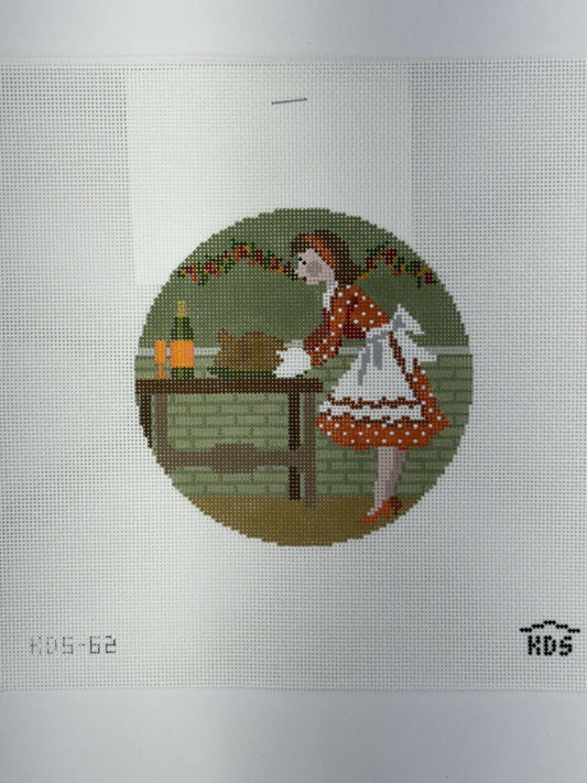 Betty Loves Thanksgiving (by The Gingham Stitchery)  KDS-62