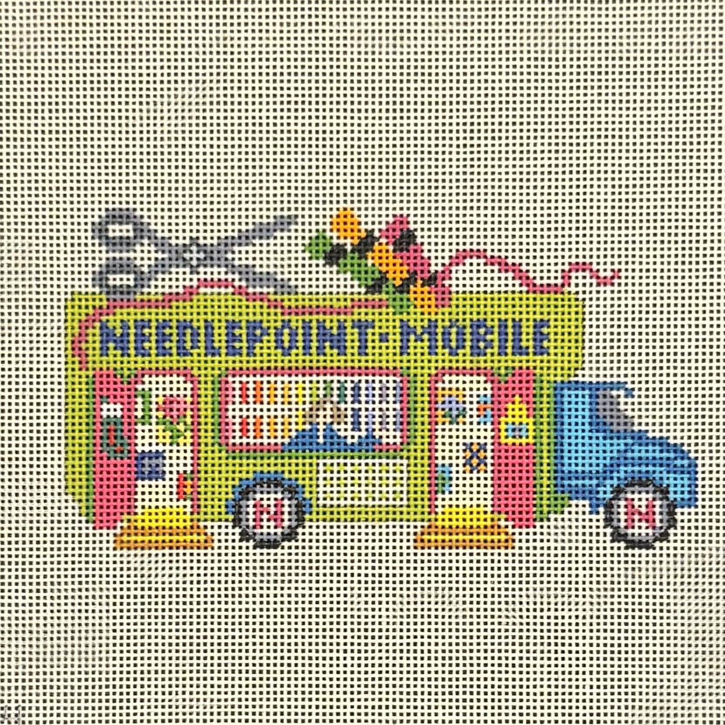 Needlepoint Mobile (by The Gingham Stitchery)
