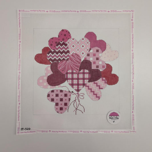 Heart Balloons (by A Stitch in Time) ASIT-522
