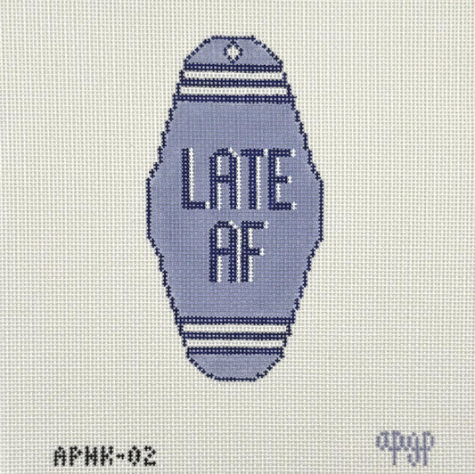 Late AF Hotel Key (by A Poore Girl Paints)