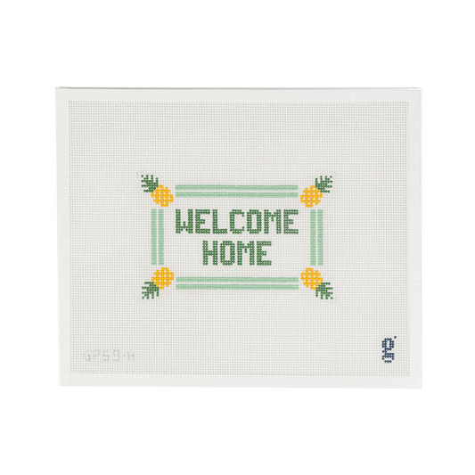 Welcome Home Green (by Goodpoint Needlepoint) GP59A