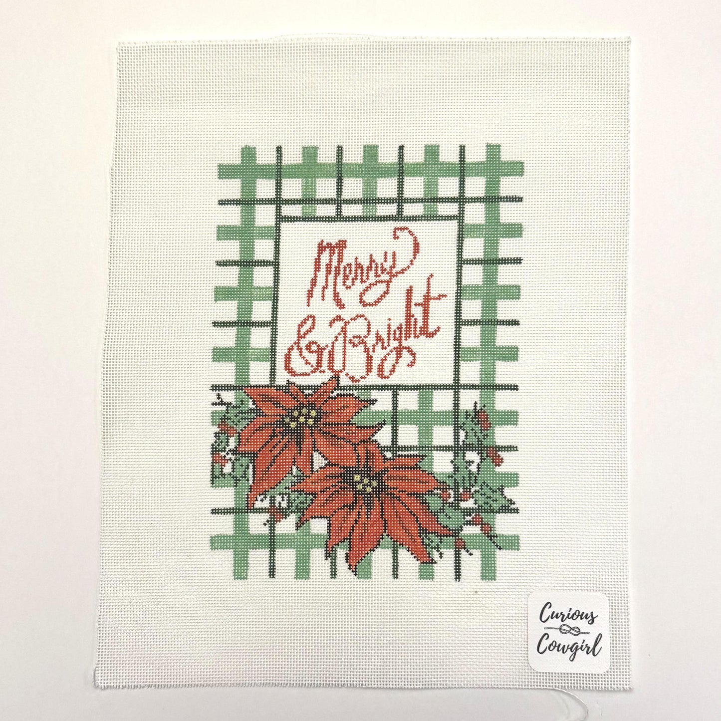 Green Plaid Merry and Bright