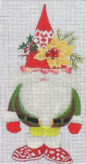 Gnome w/ Poinsettia (By Love You More) GA-X11