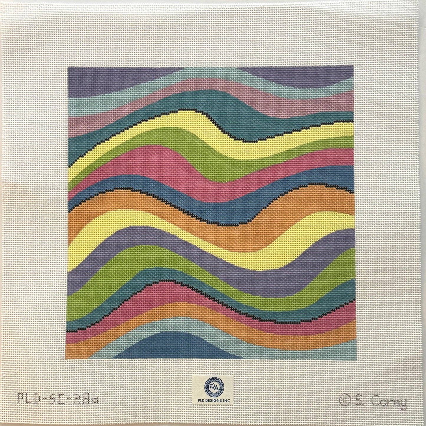 Wavelength in Pastels (by Sally Corey/PLD)