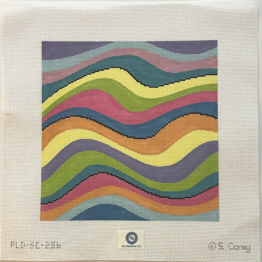 Wavelength in Pastels (by Sally Corey/PLD)