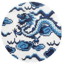 4" Round Chinoiserie (by C'ate La Vie) CLV016-CH