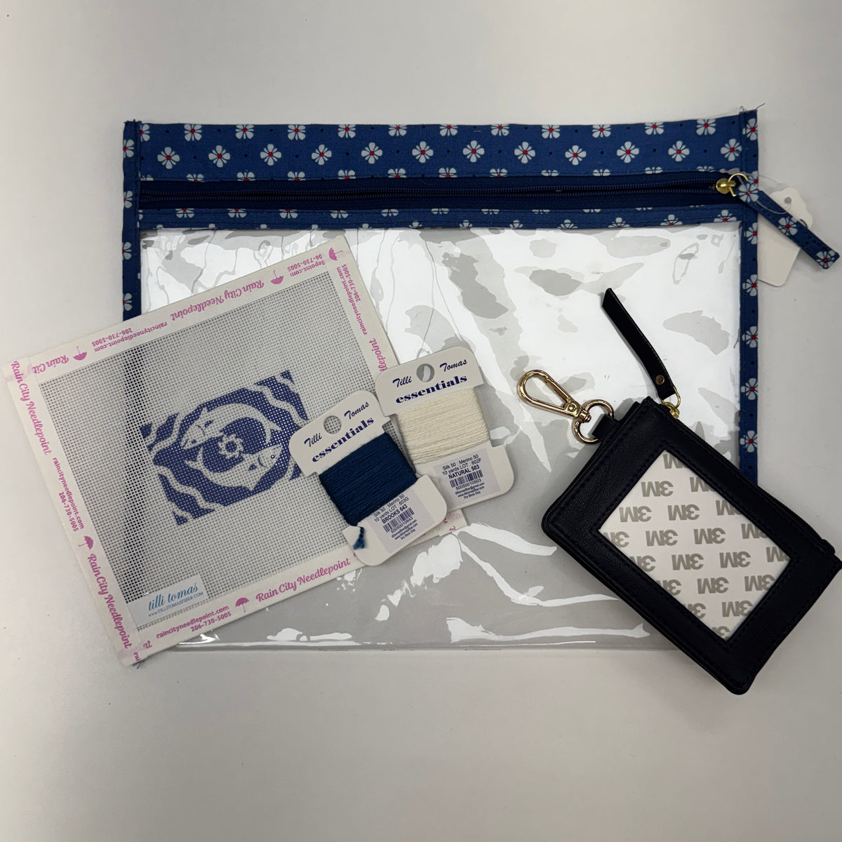 Zip Coin Pouch Kit - Fish (by Tilli Tomas)