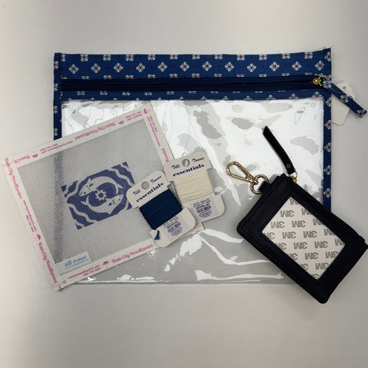 Zip Coin Pouch Kit - Fish (by Tilli Tomas)