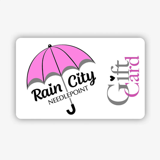 Rain City Needlepoint Gift Card