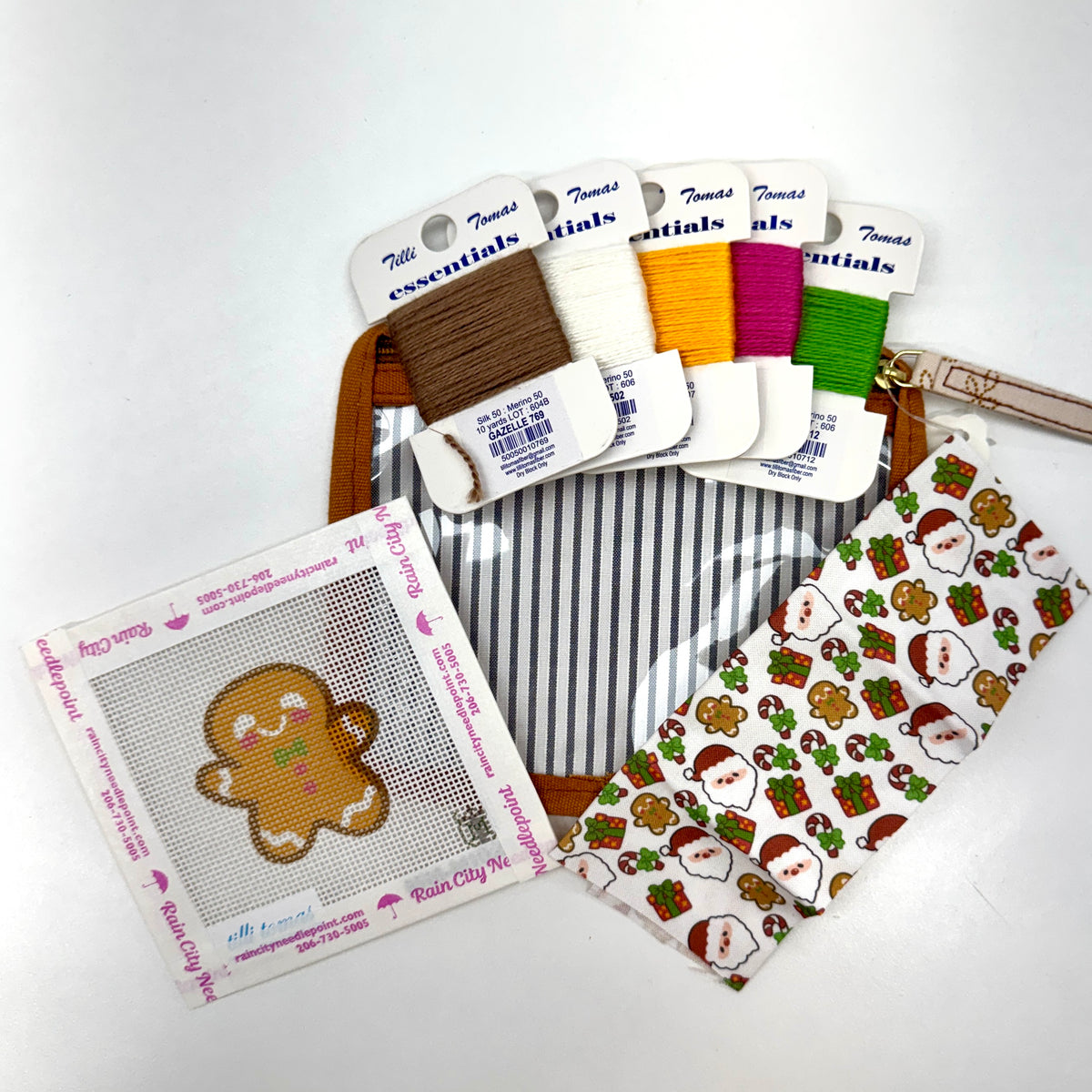 Bag Charm Kit - Gingerbread Person Cookie (by Tilli Tomas)