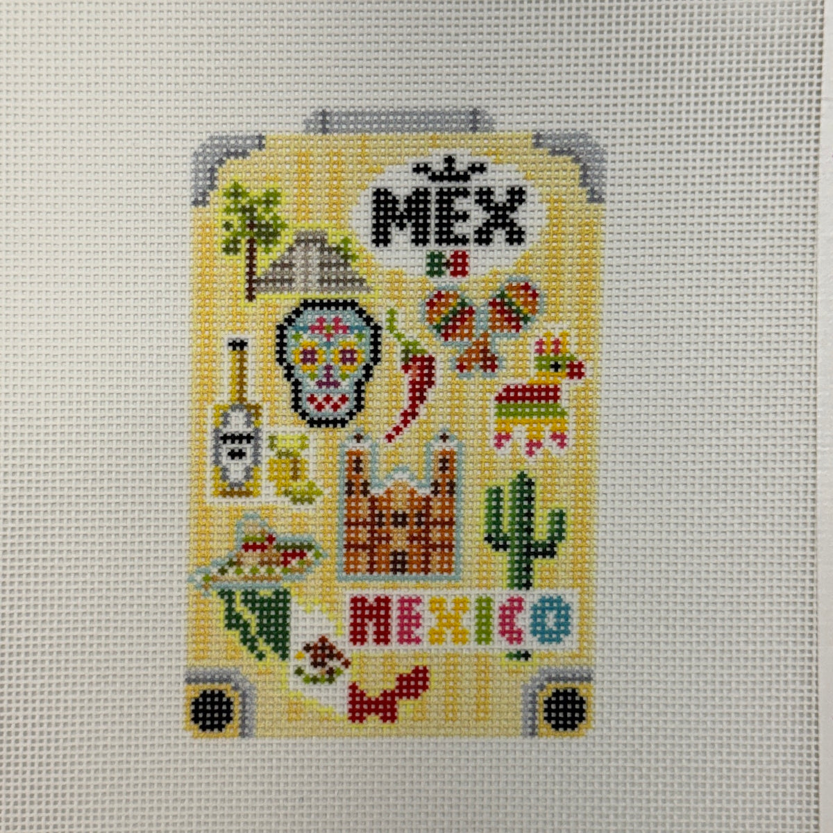 Globe Trotter - Mexico (by Bradley Needlepoint)