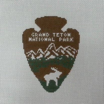 National Park Crests - Grand Teton (by Fire & Iris)