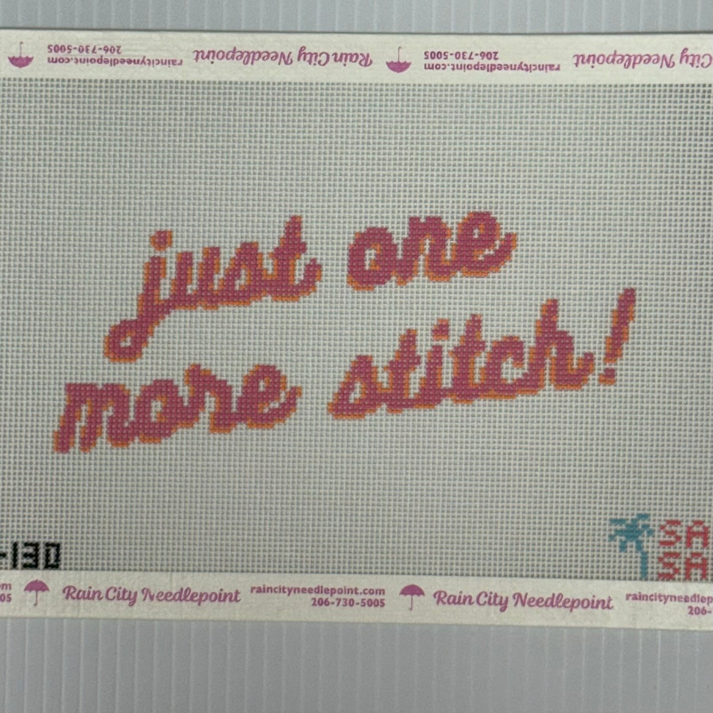 Just One More Stitch (by Salt & Sand Designs)