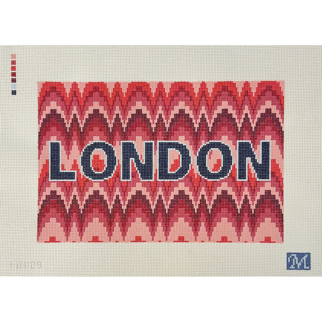 London on Bargello (by Maura Nolan)