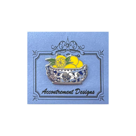 Lemons in Bowl needle minder