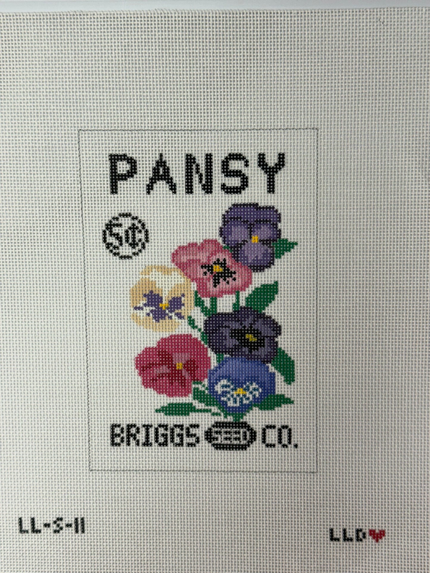 Pansy Seed Packet (by Laura Love)