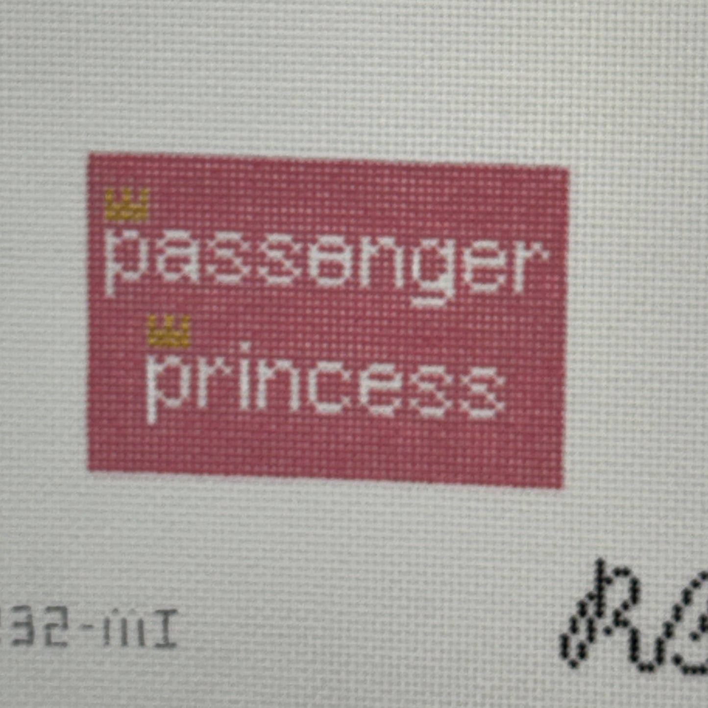 Passenger Princess (by Rachel Barri Designs)