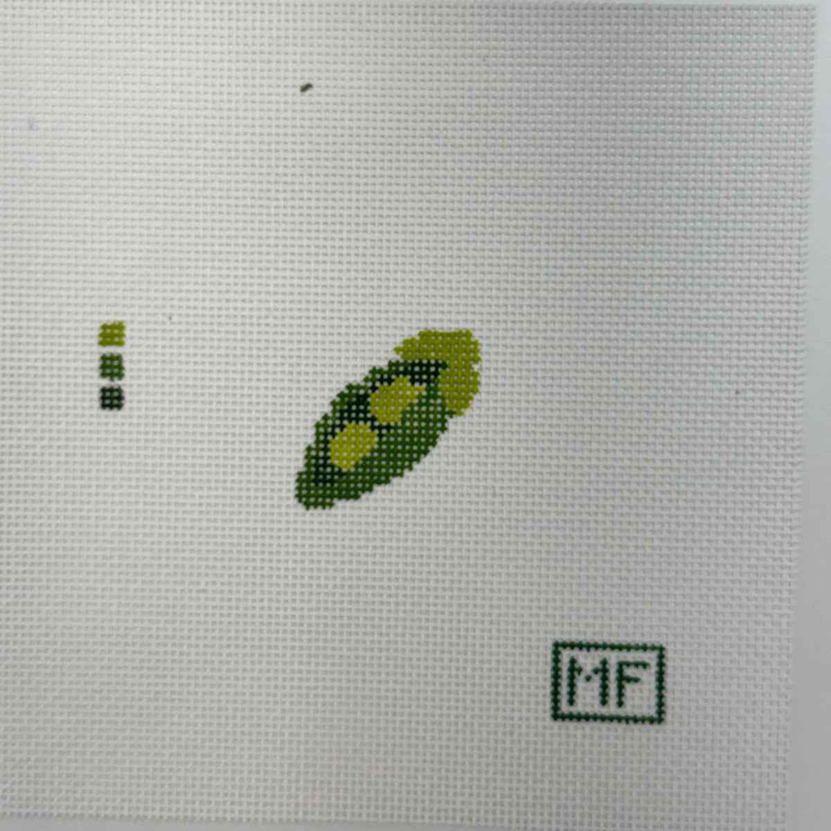 Peas Mini (by MF Needlepoint)