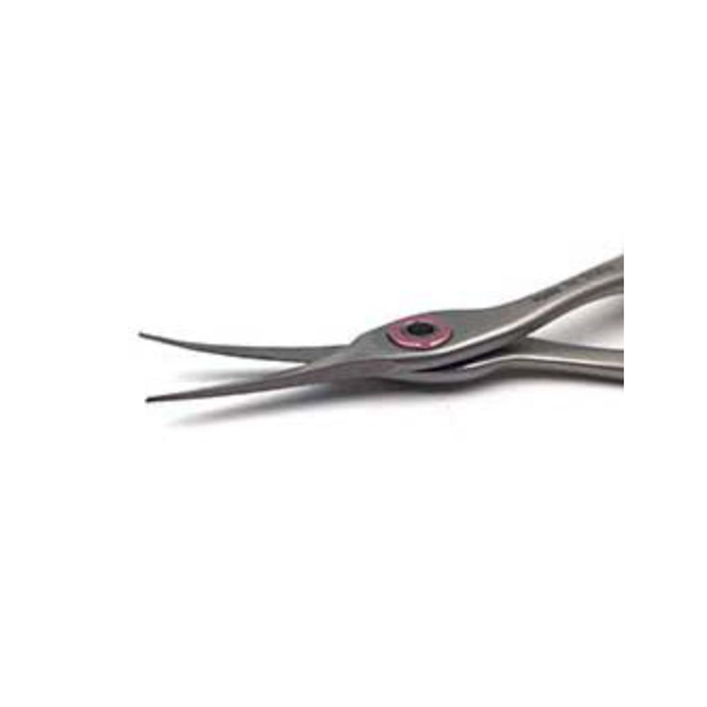 Premax 3.75" Chrome CURVED Ring-Lock Scissors X302C