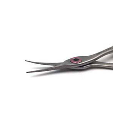 Premax 3.75" Chrome CURVED Ring-Lock Scissors X302C