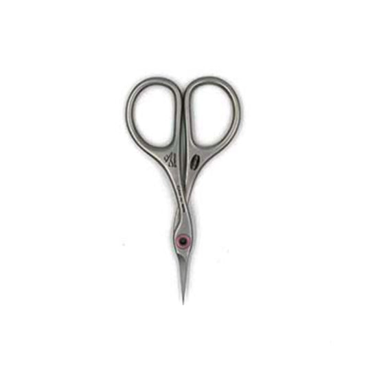 Premax 3.75" Chrome CURVED Ring-Lock Scissors X302C