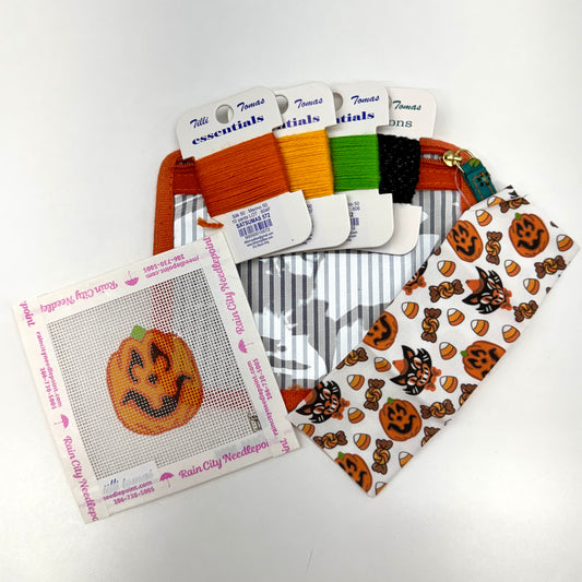 Bag Charm Kit - Jack-O-Lantern (by Tilli Tomas)