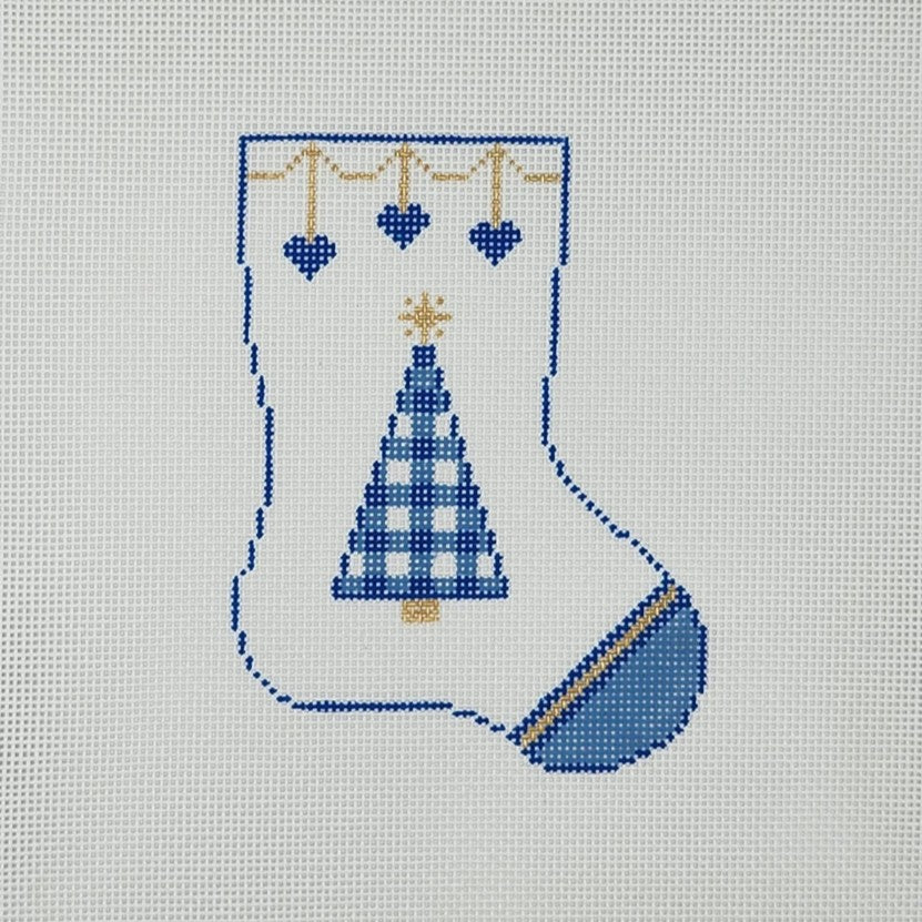 MINI Christmas Stocking-Blue