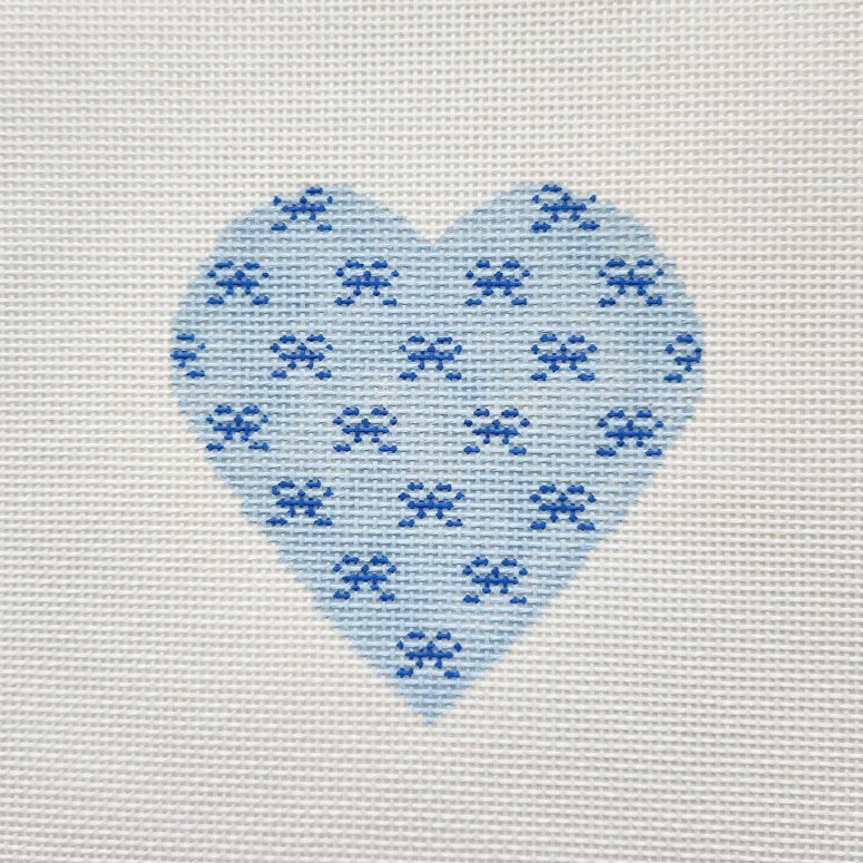 Valentine's MINI Bows Heart-Blue