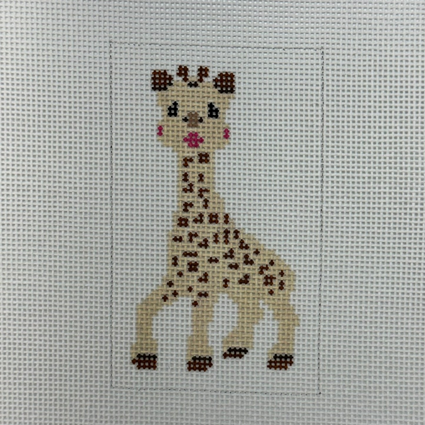 Sophie the Giraffe (by Susan Battle Needlepoint)