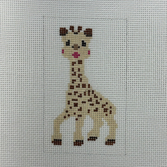 Sophie the Giraffe (by Susan Battle Needlepoint)