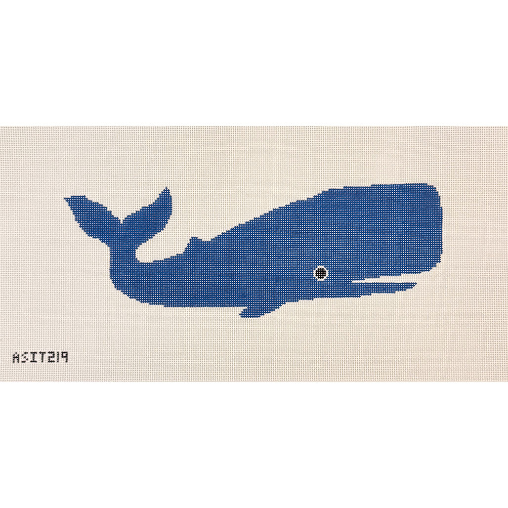 Whale - Navy (by A Stitch in Time)