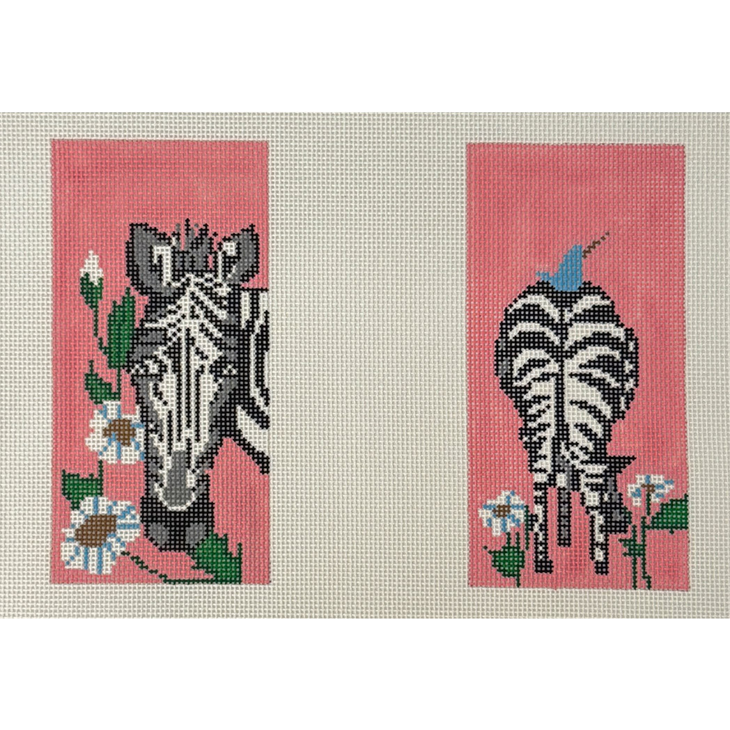 Black and White Zebra Eyeglass Case (by Stitch Style)